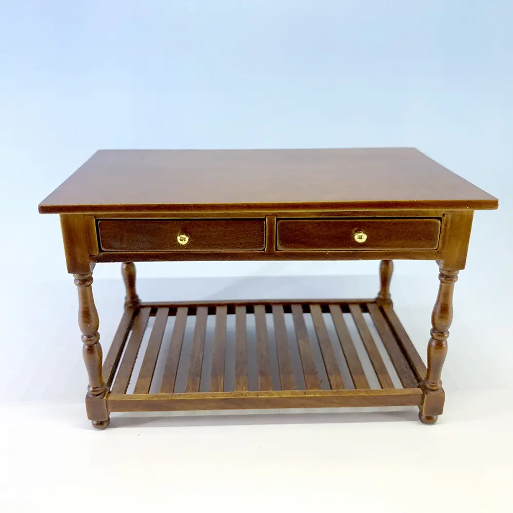 Brown Coffee Table w 2 Drawers 2 Brown Coffee Table w 2 Drawers 04