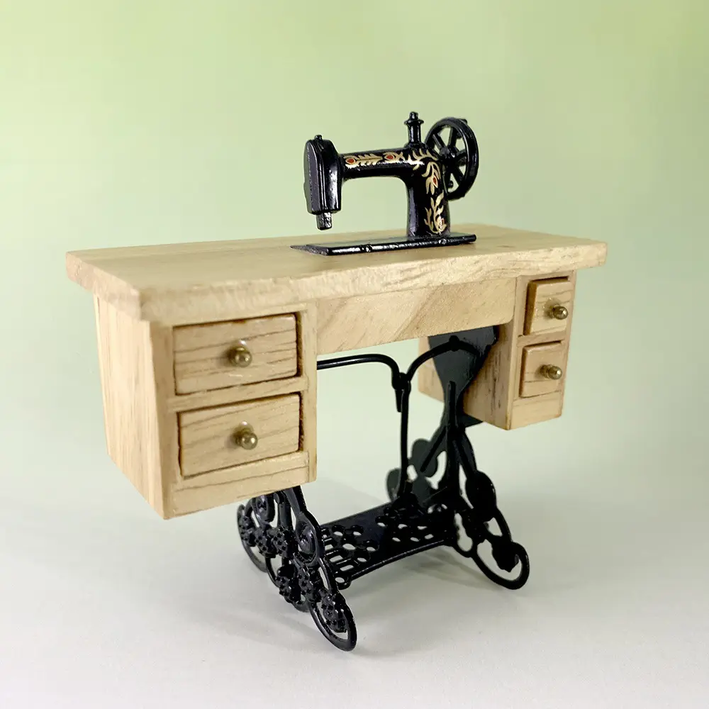 Gold Black Treadle Sewing Machine 1 Gold Black Treadle Sewing Machine 01