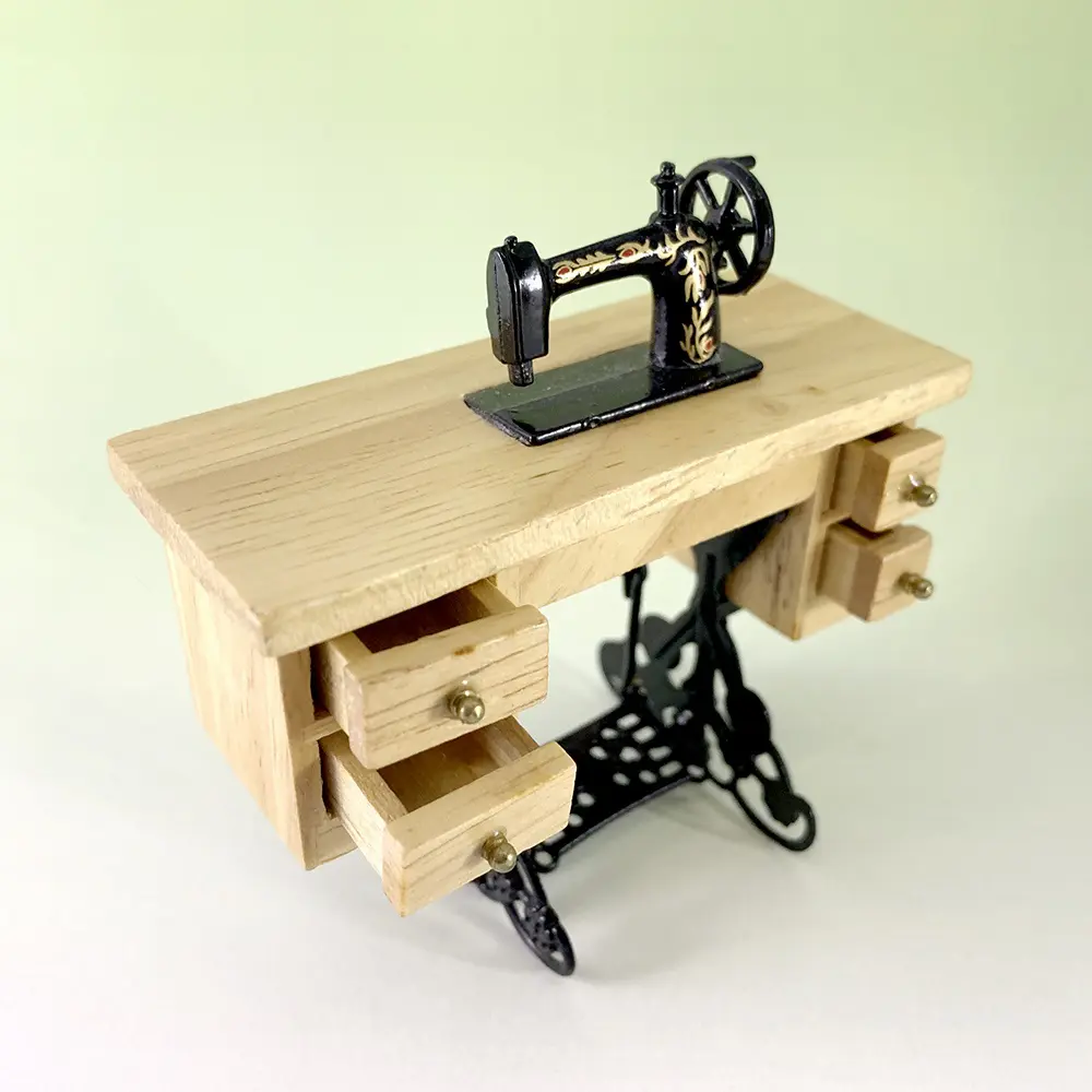 Gold Black Treadle Sewing Machine 4 Gold Black Treadle Sewing Machine 02