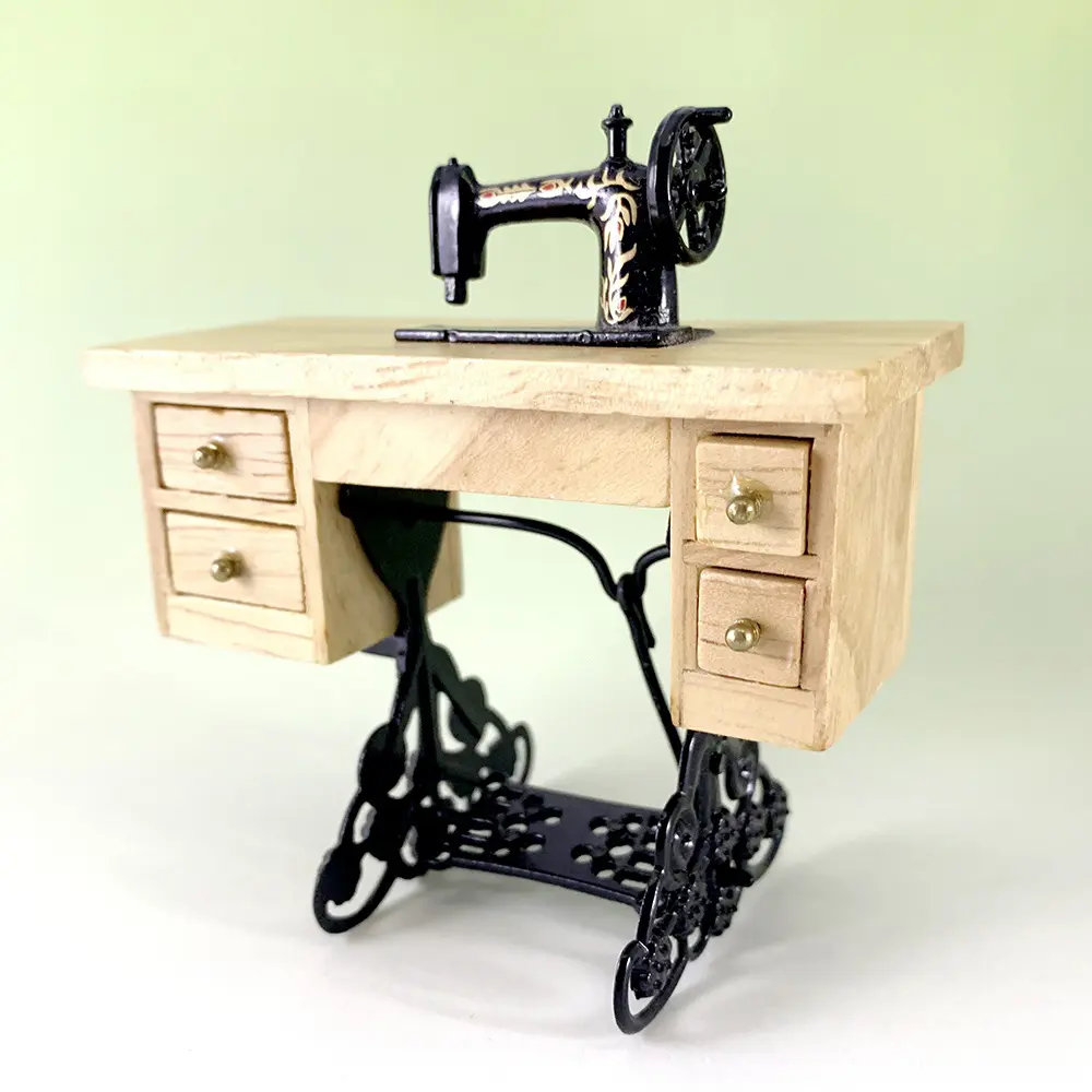 Gold Black Treadle Sewing Machine 3 Gold Black Treadle Sewing Machine 03