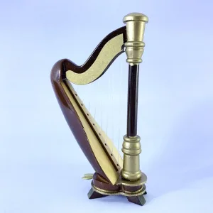 Golden Harp Miniature Model