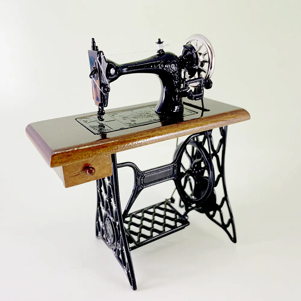 Miniature Sewing Machine Black Model 1 Miniature Sewing Machine Black Model